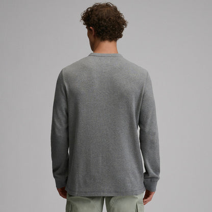 Eddie Bauer Men's Birds Eye Long-Sleeve Thermal Henley