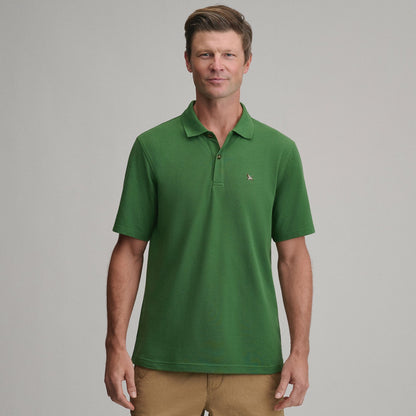Eddie Bauer Men's SS Signature Pique Polo