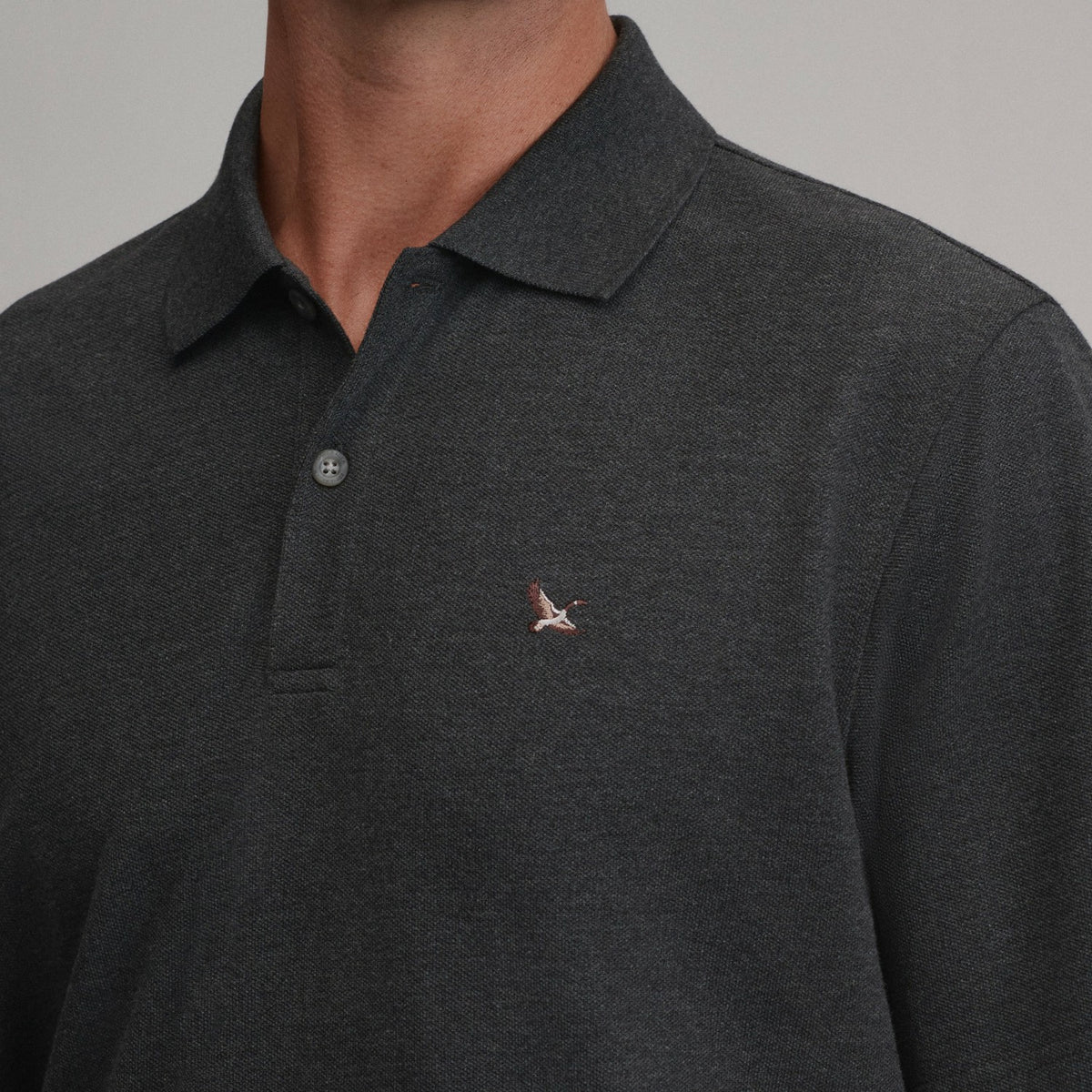 Eddie Bauer Men's SS Signature Pique Polo
