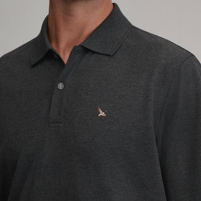 Eddie Bauer Men's SS Signature Pique Polo