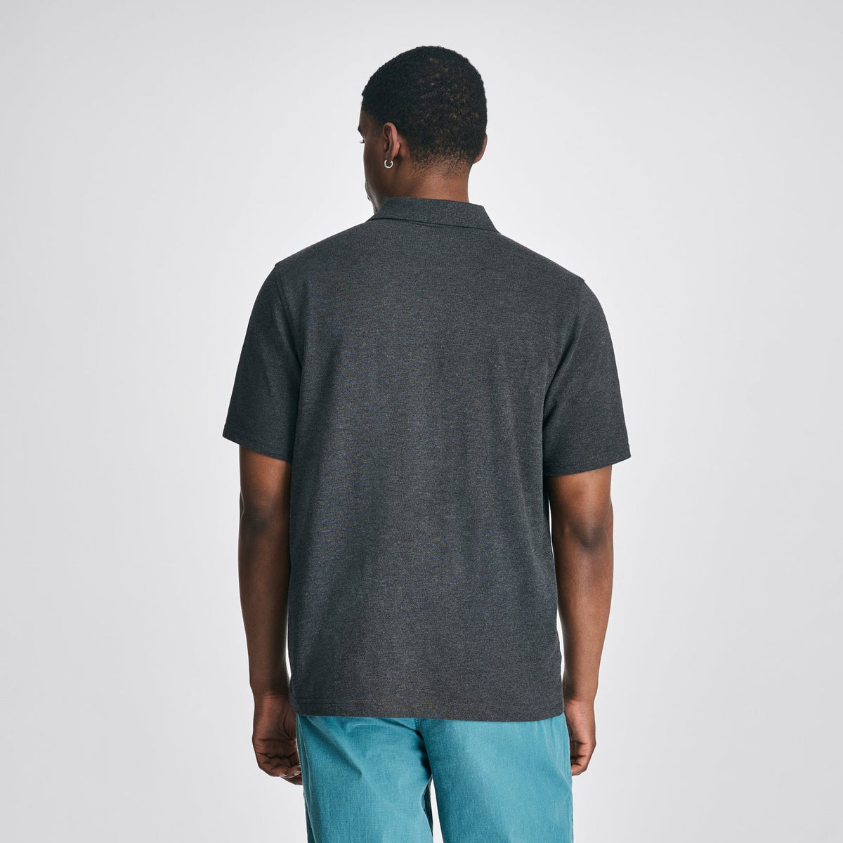 Eddie Bauer Men's SS Signature Pique Polo