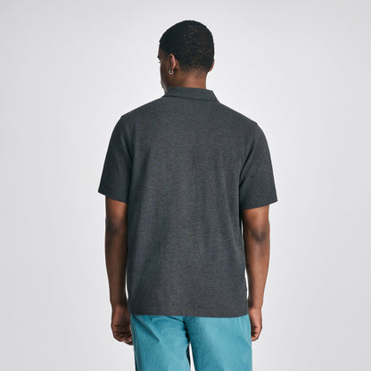 Eddie Bauer Men's SS Signature Pique Polo