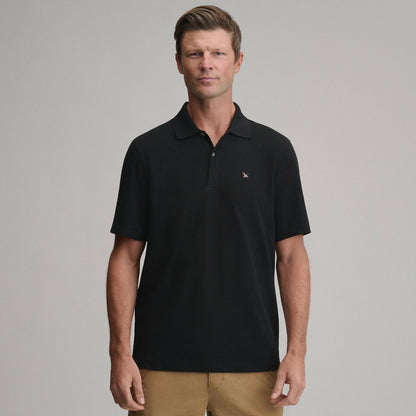Eddie Bauer Men's SS Signature Pique Polo
