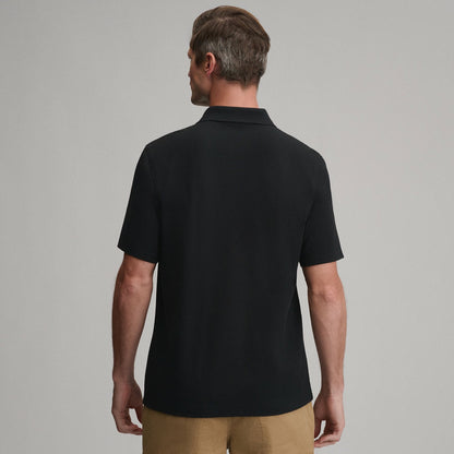 Eddie Bauer Men's SS Signature Pique Polo