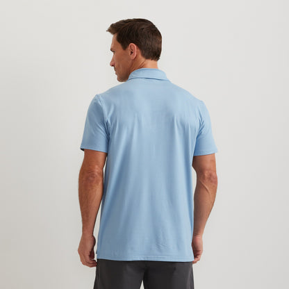 Eddie Bauer Men's SS Men'sn Trek Polo 2.0