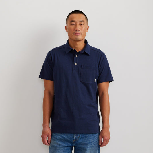 Eddie Bauer Men's SS New Baja Knit Polo