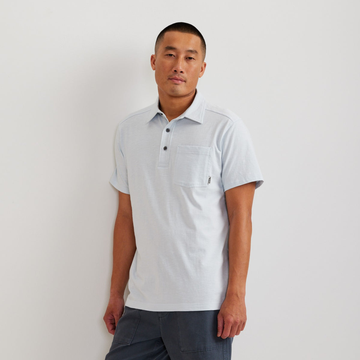Eddie Bauer Men's SS New Baja Knit Polo