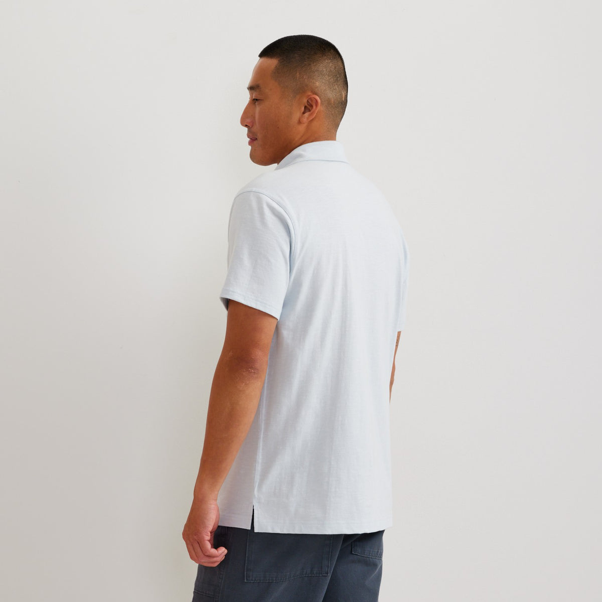 Eddie Bauer Men's SS New Baja Knit Polo