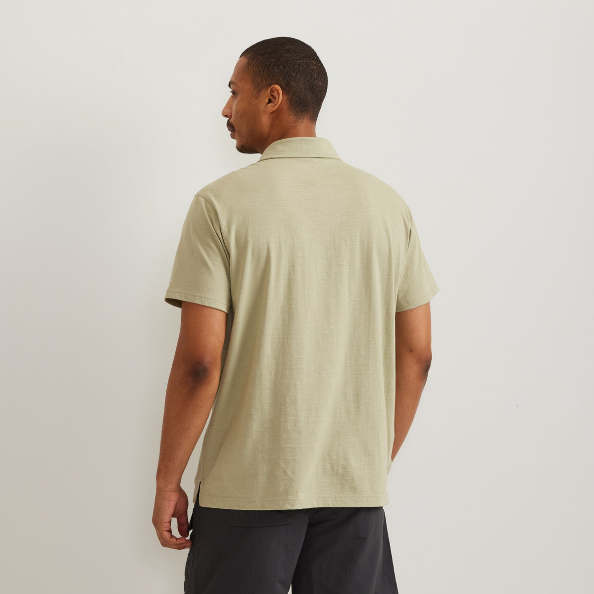 Eddie Bauer Men's SS New Baja Knit Polo