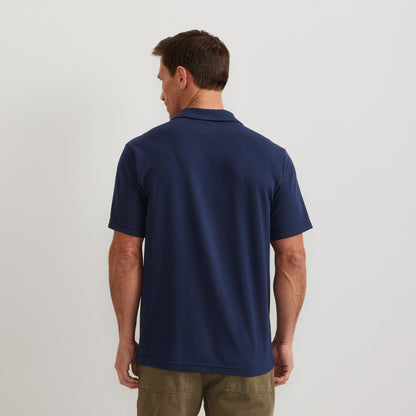 Eddie Bauer Men's SS Journey Modal Polo