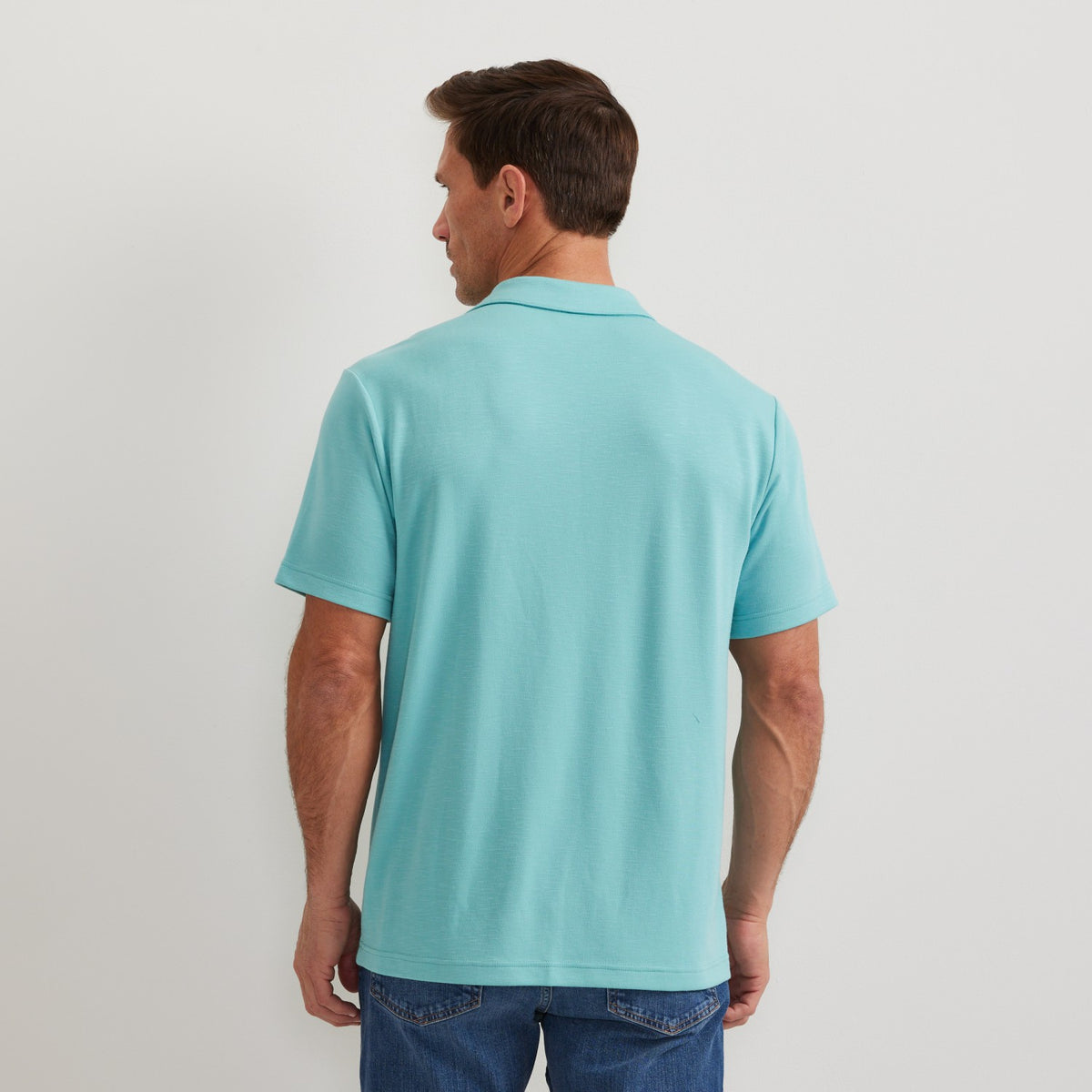 Eddie Bauer Men's SS Journey Modal Polo