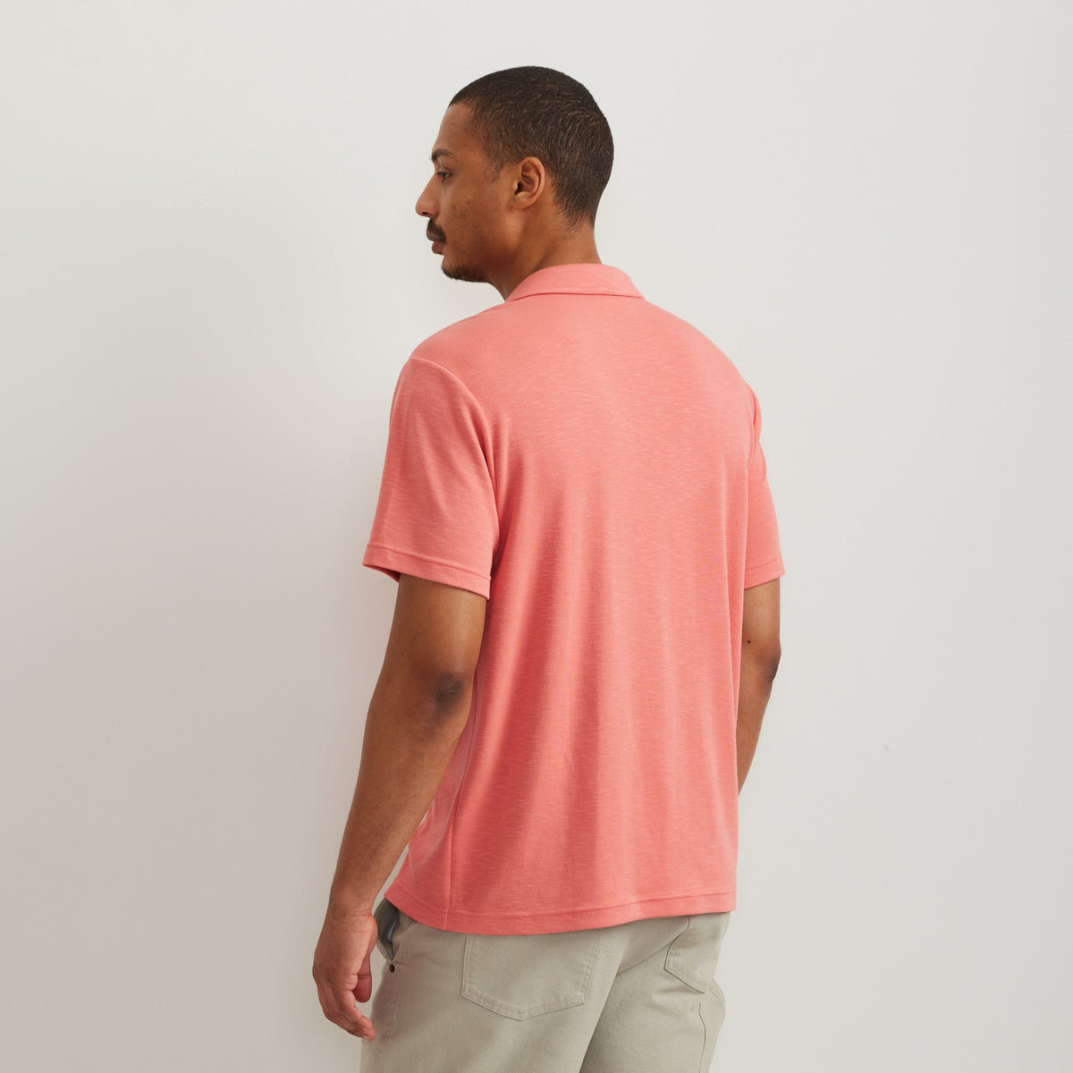 Eddie Bauer Men's SS Journey Modal Polo