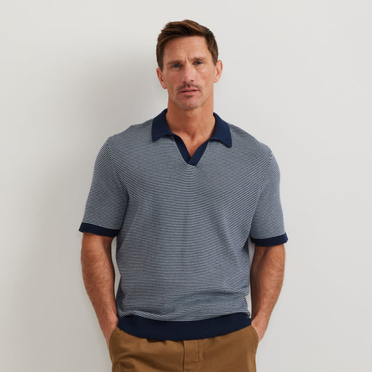 Eddie Bauer Men's SS Novelty Polo Sweater