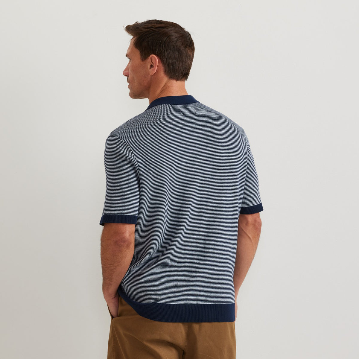 Eddie Bauer Men's SS Novelty Polo Sweater