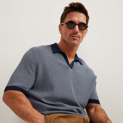 Eddie Bauer Men's SS Novelty Polo Sweater