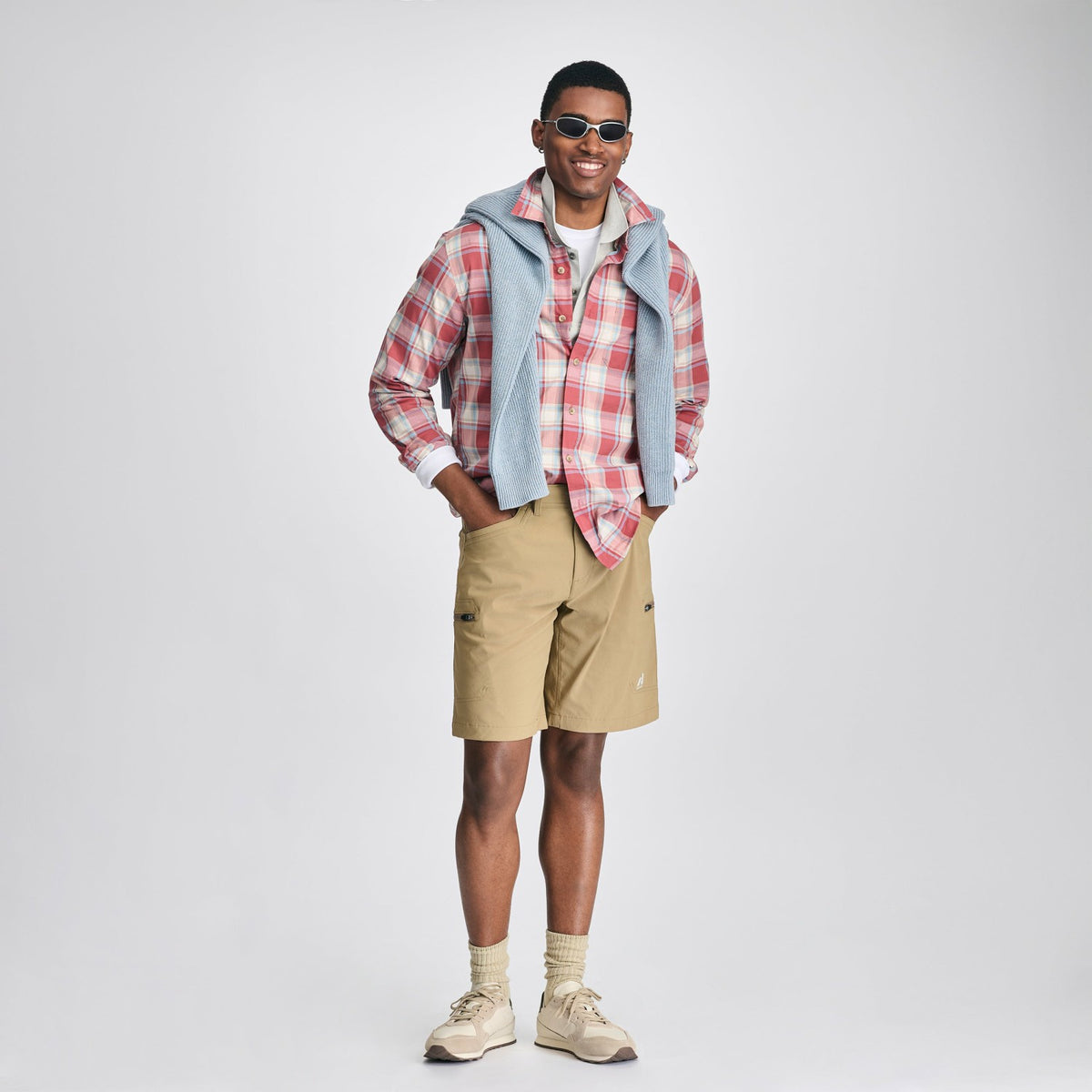 Eddie Bauer Men's LS Voyager Flex Shirt