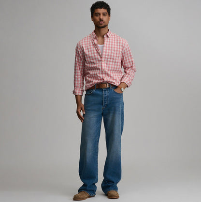 Eddie Bauer Men's LS Voyager Flex Shirt