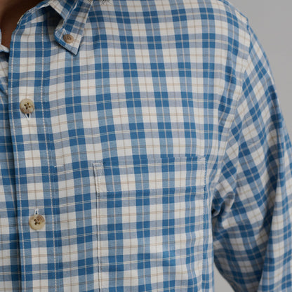 Eddie Bauer Men's LS Voyager Flex Shirt