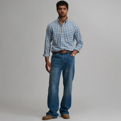 Eddie Bauer Men's LS Voyager Flex Shirt