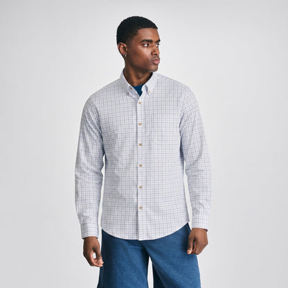 Eddie Bauer Men's LS Voyager Flex Shirt