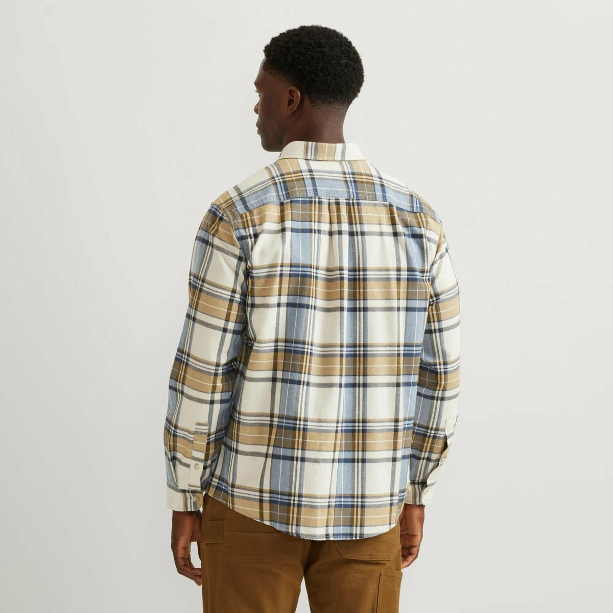 Eddie Bauer Men's LS Classic Eddie's Favorite Fl
