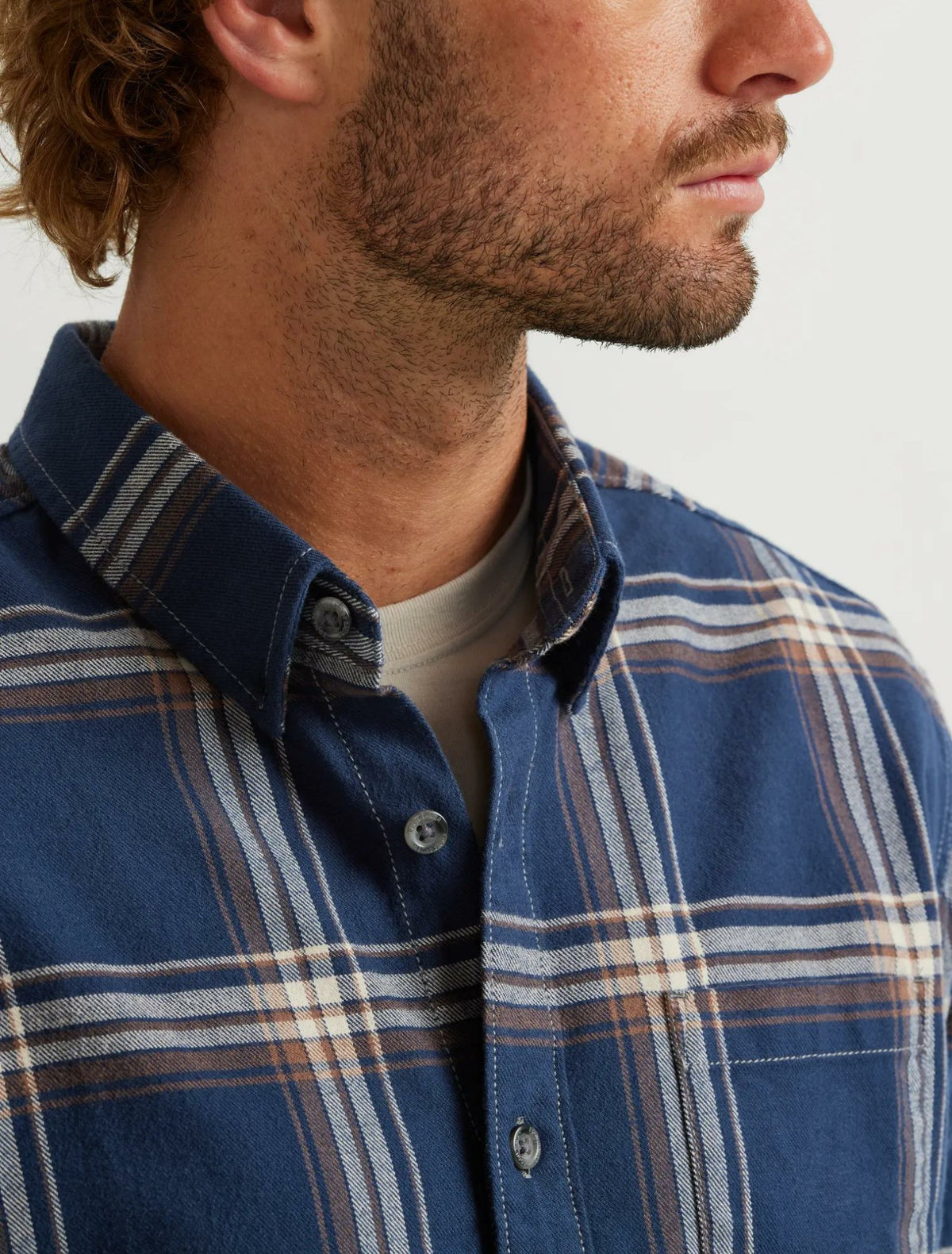 Eddie Bauer Men's LS Classic Eddie's Favorite Fl