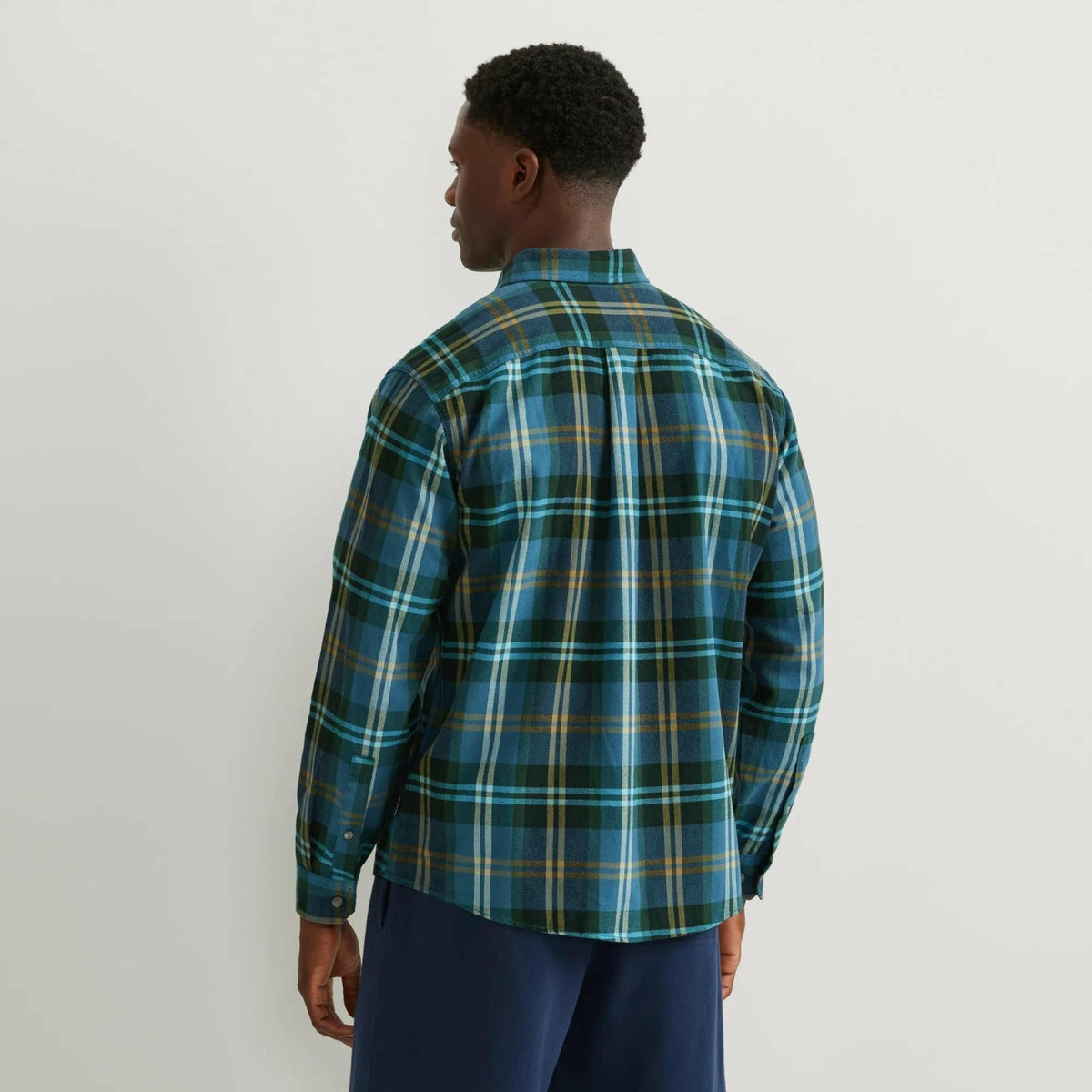 Eddie Bauer Men's LS Classic Eddie's Favorite Fl