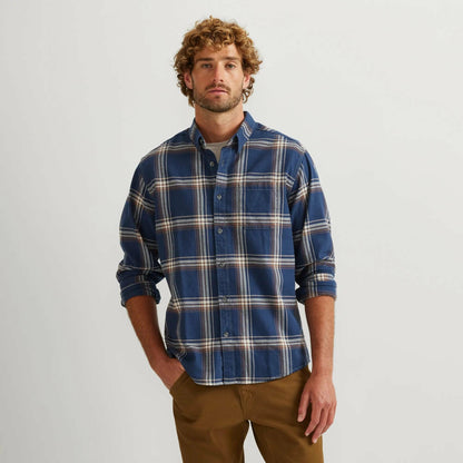 Eddie Bauer Men's LS Classic Eddie's Favorite Fl