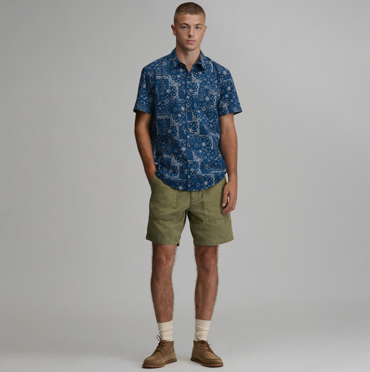 Eddie Bauer Men's SS Baja Shirt