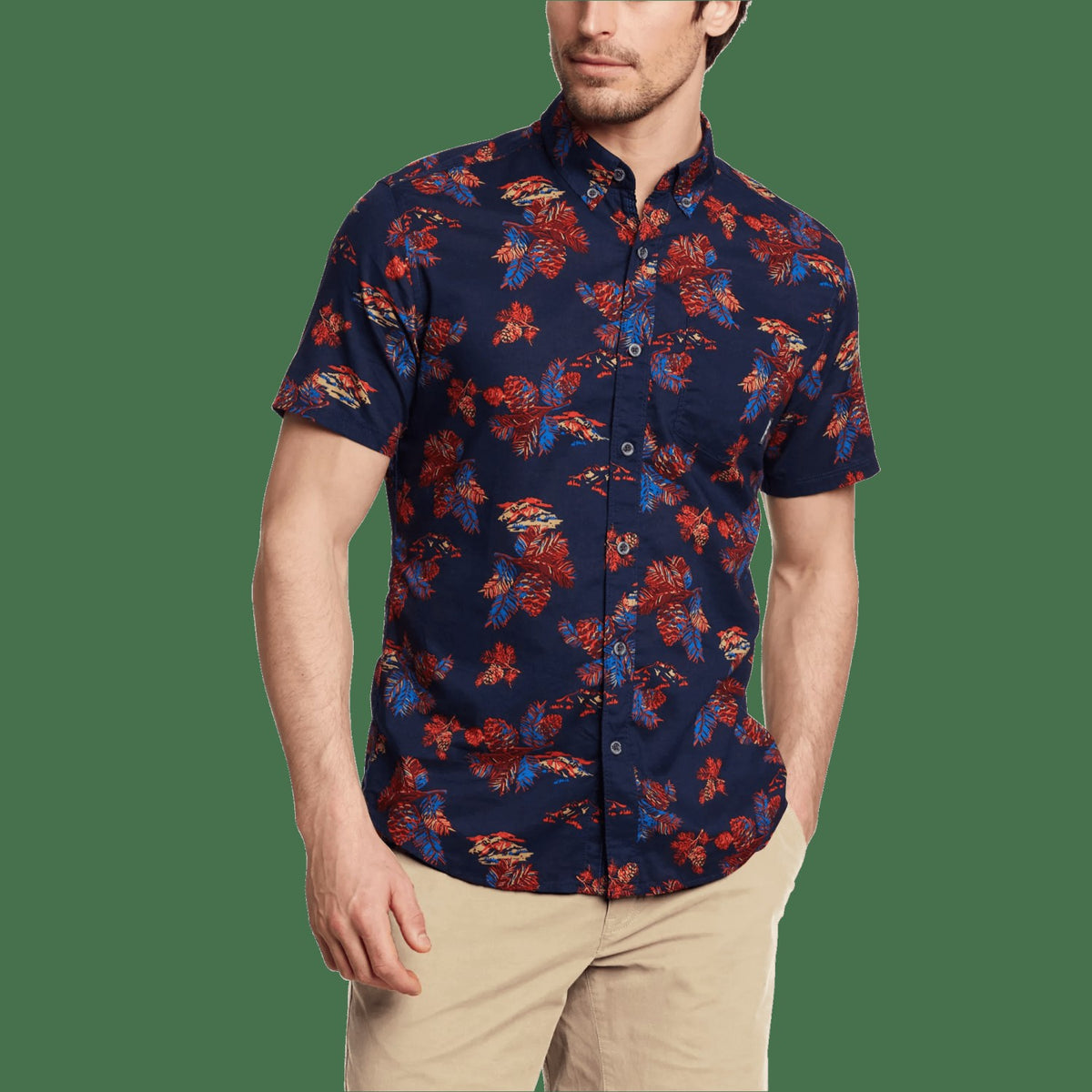 Eddie Bauer Men's SS Baja Shirt
