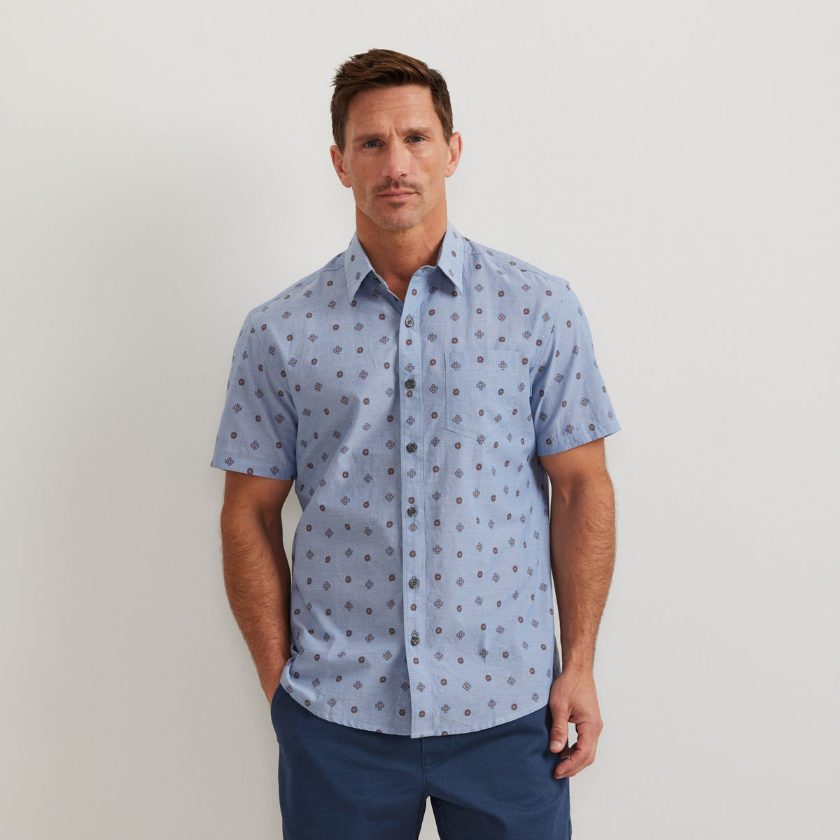 Eddie Bauer Men's SS Baja Shirt