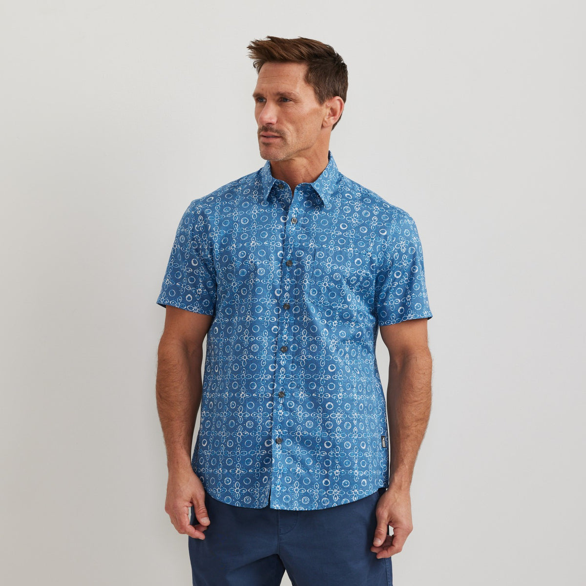 Eddie Bauer Men's SS Baja Shirt