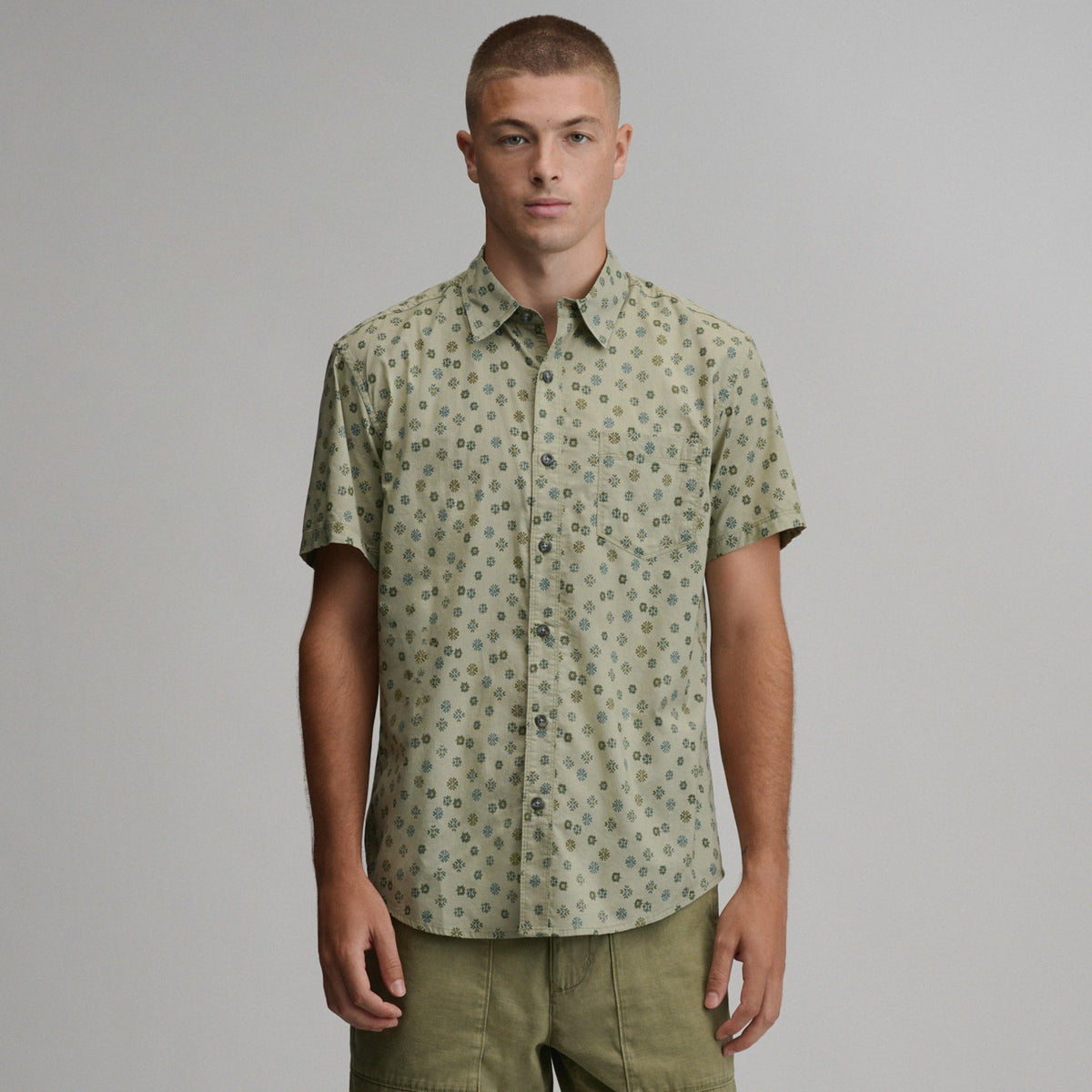 Eddie Bauer Men's SS Baja Shirt