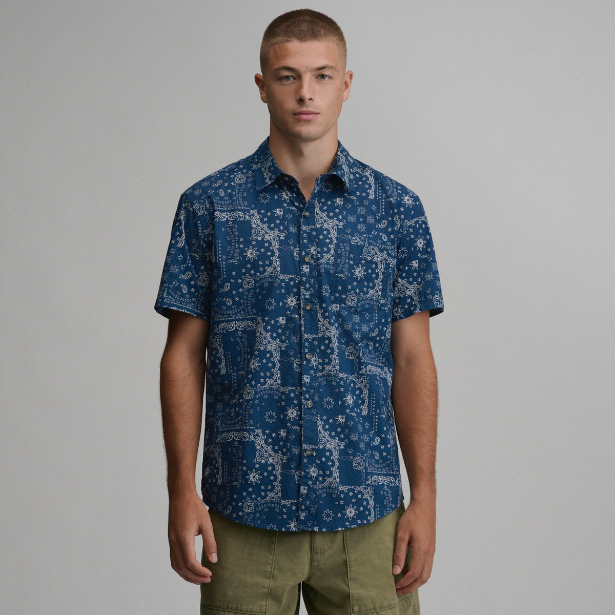 Eddie Bauer Men's SS Baja Shirt