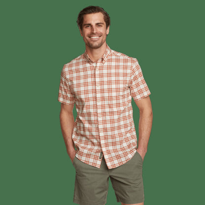 Eddie Bauer Men's SS Voyager Flex Shirt