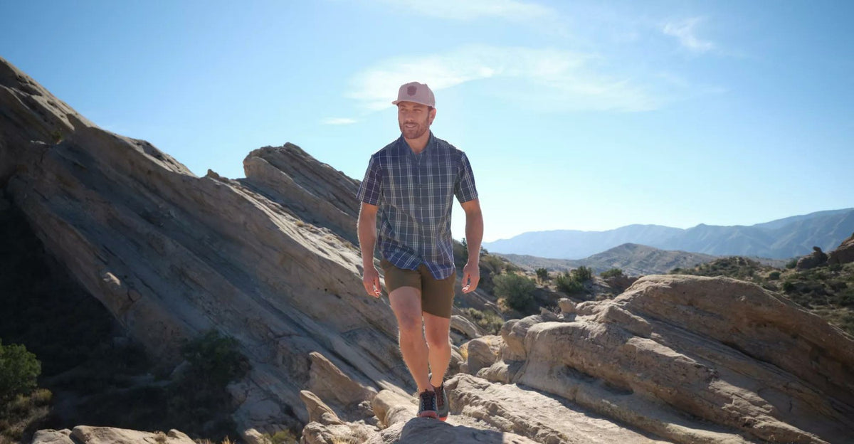 Eddie Bauer Men's SS Voyager Flex Shirt