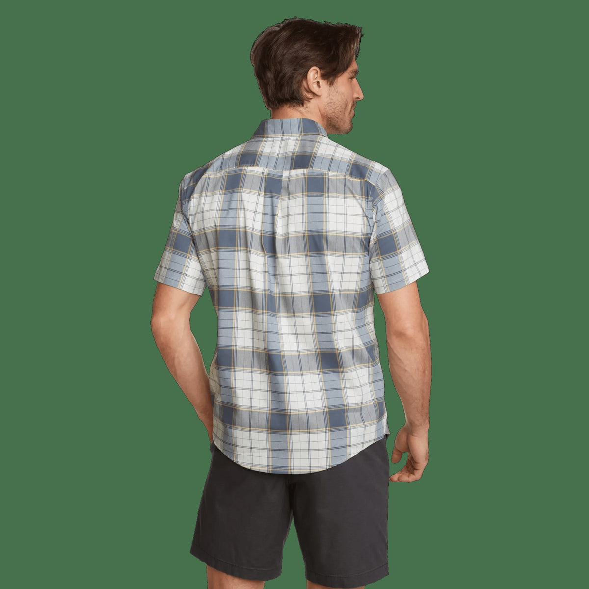 Eddie Bauer Men's SS Voyager Flex Shirt