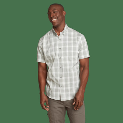 Eddie Bauer Men's SS Voyager Flex Shirt