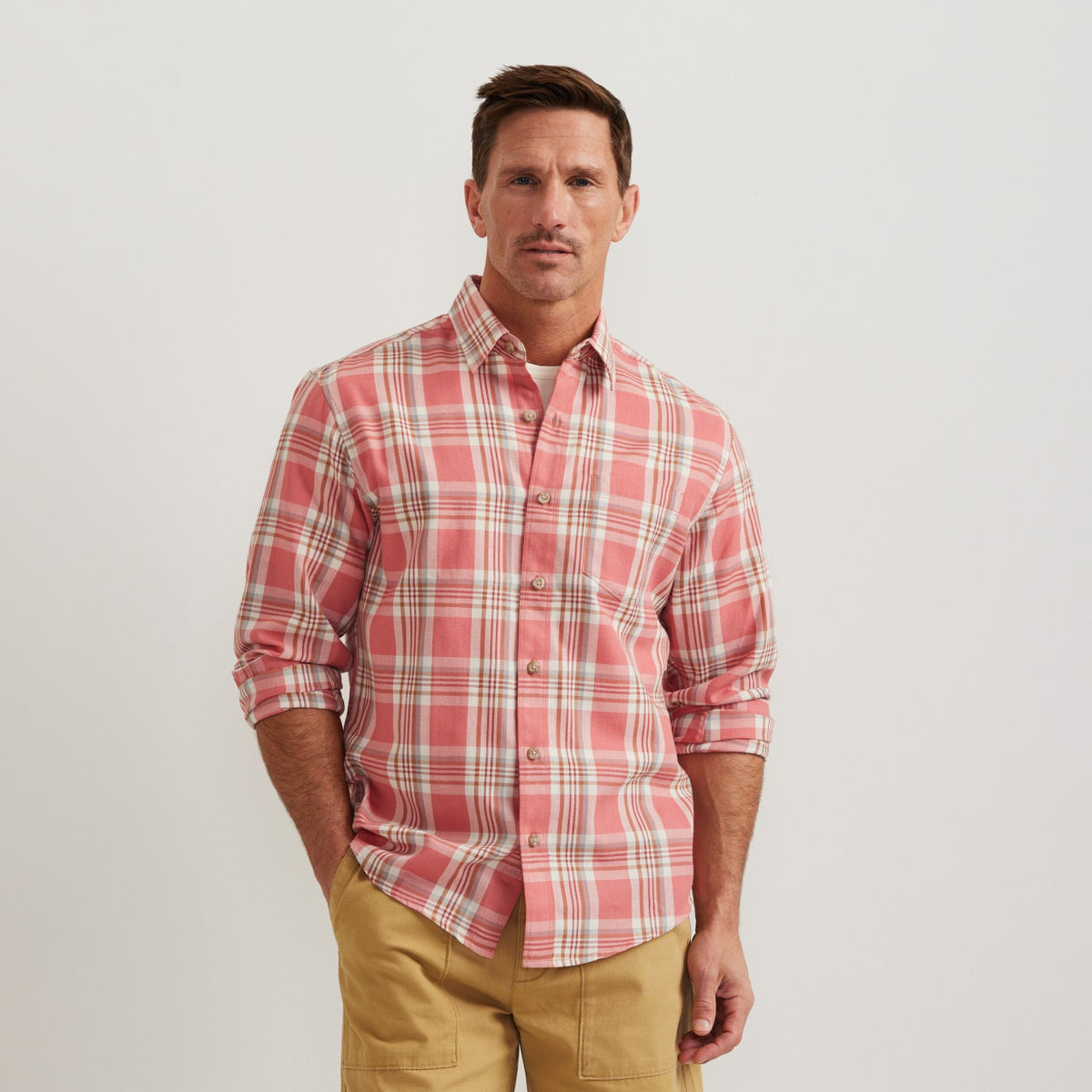 Eddie Bauer Men's LS Tidelands Shirt