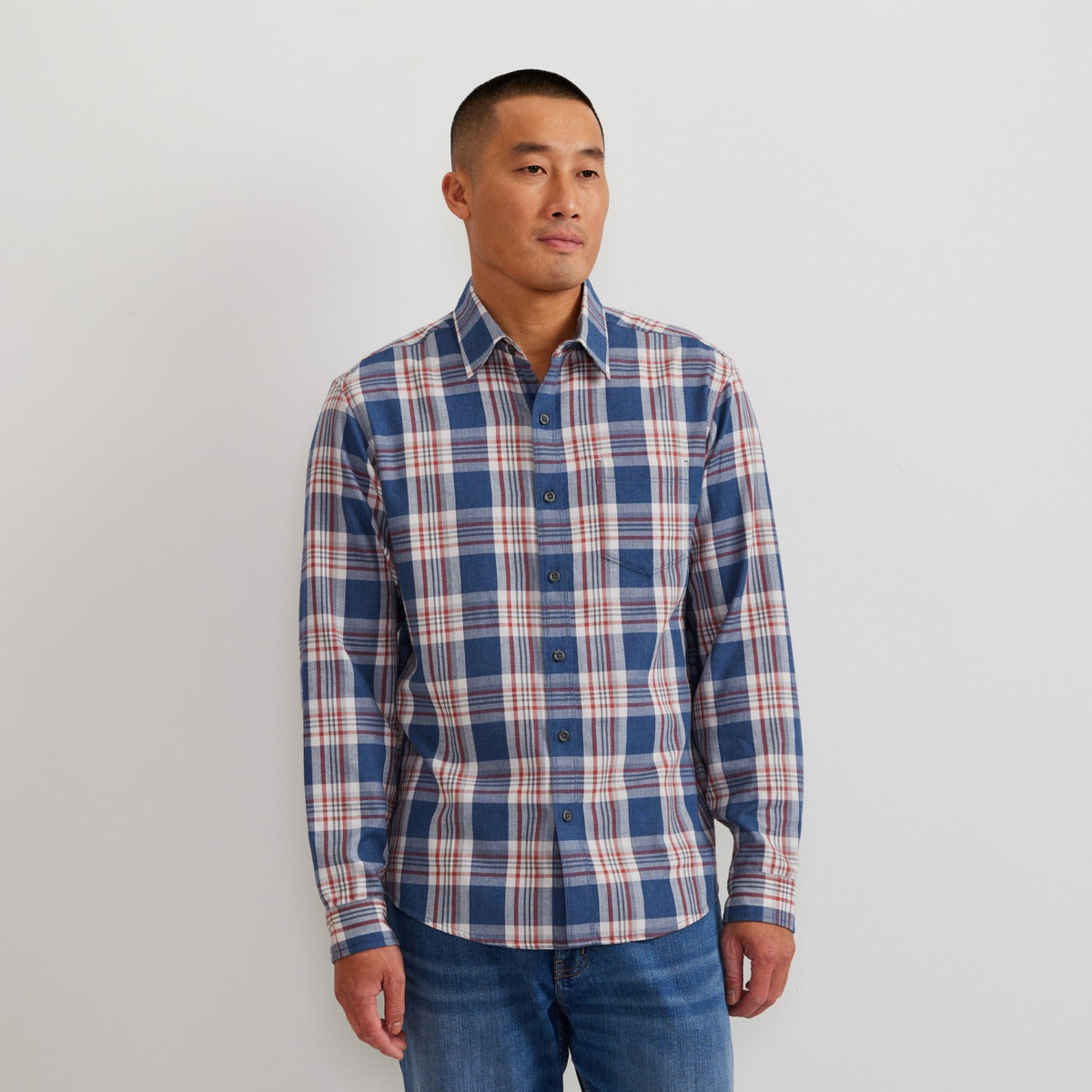 Eddie Bauer Men's LS Tidelands Shirt