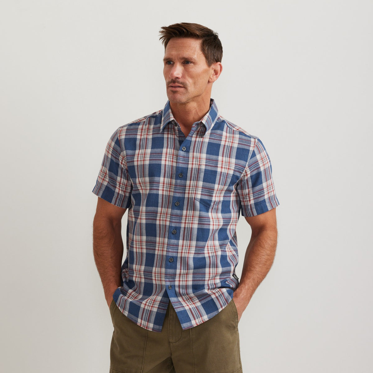 Eddie Bauer Men's SS Tidelands Shirt