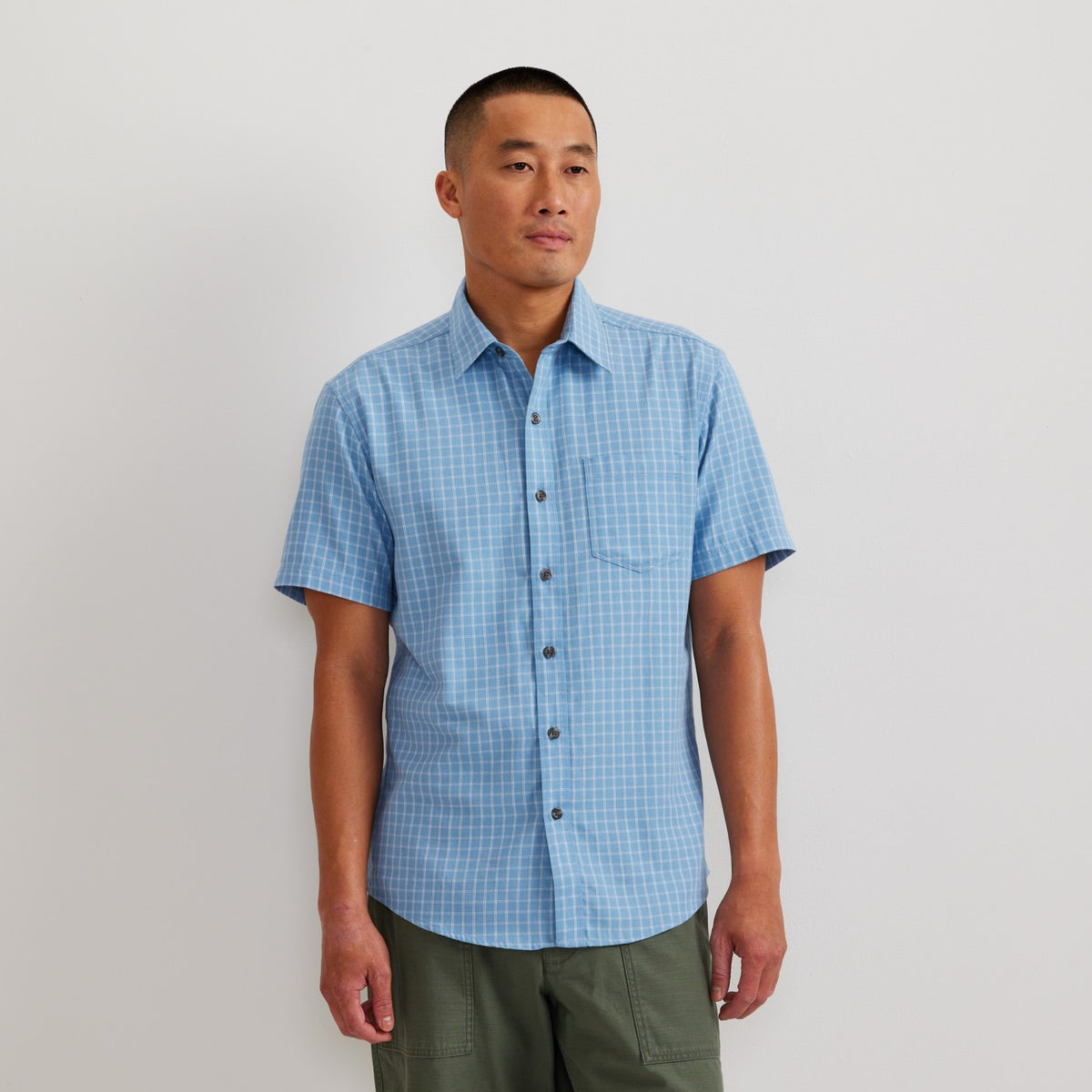 Eddie Bauer Men's SS Tidelands Shirt