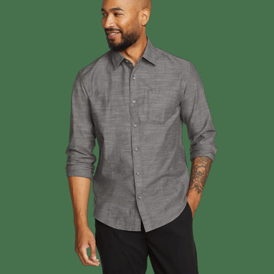 Eddie Bauer Men's LS Camano Shirt