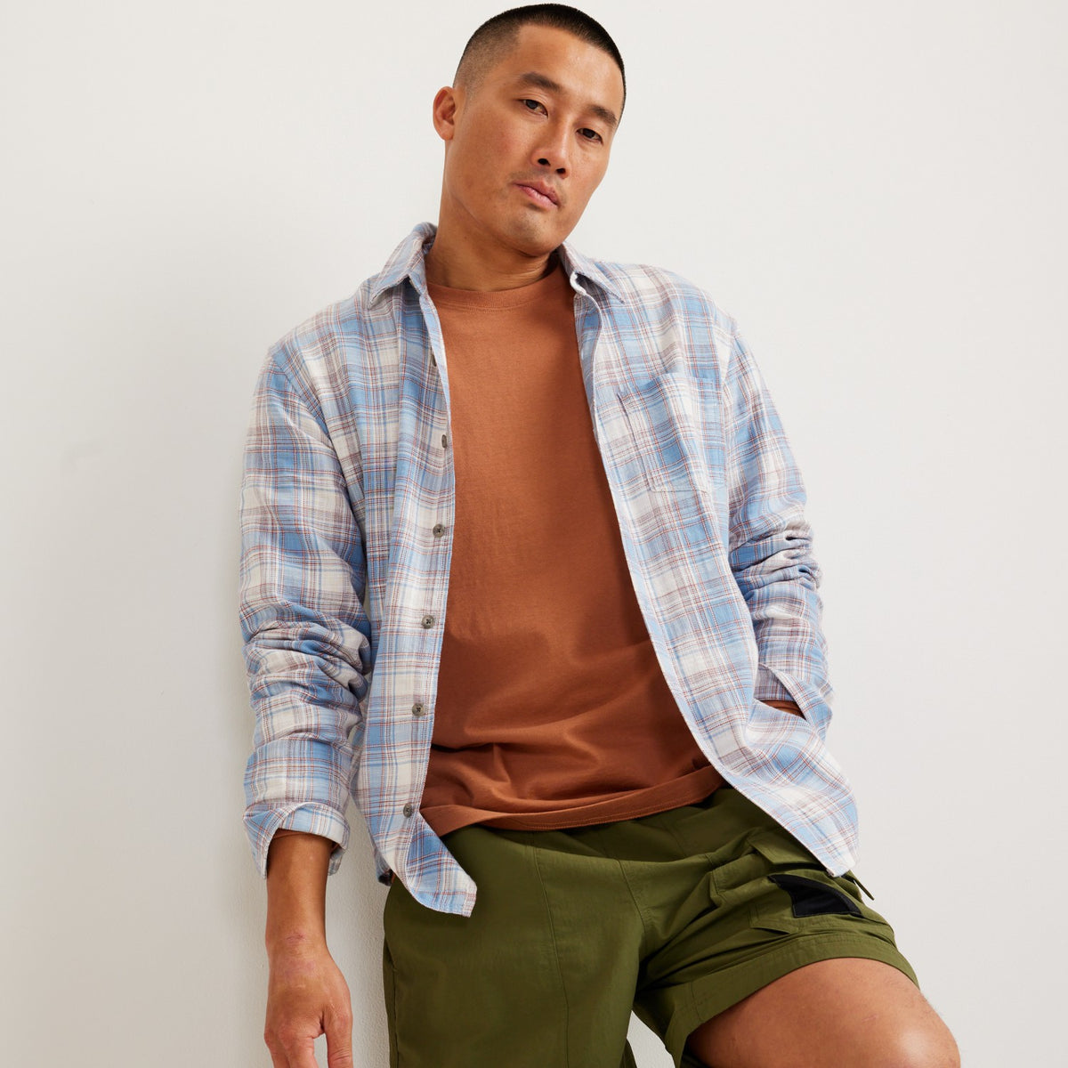 Eddie Bauer Men's LS Vintage Shirt