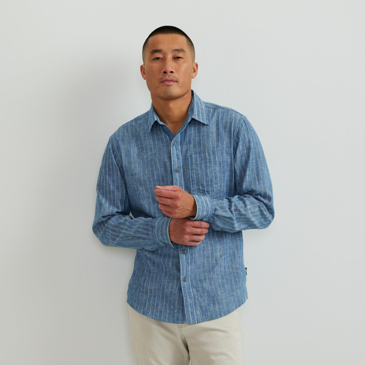 Eddie Bauer Men's LS Vintage Shirt