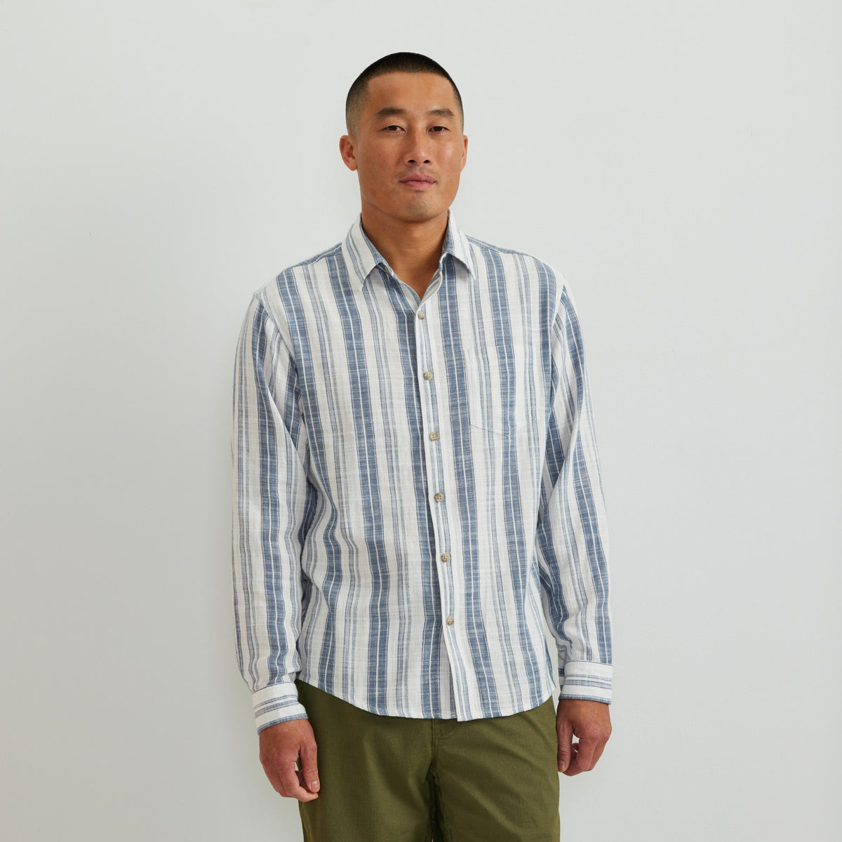 Eddie Bauer Men's LS Vintage Shirt