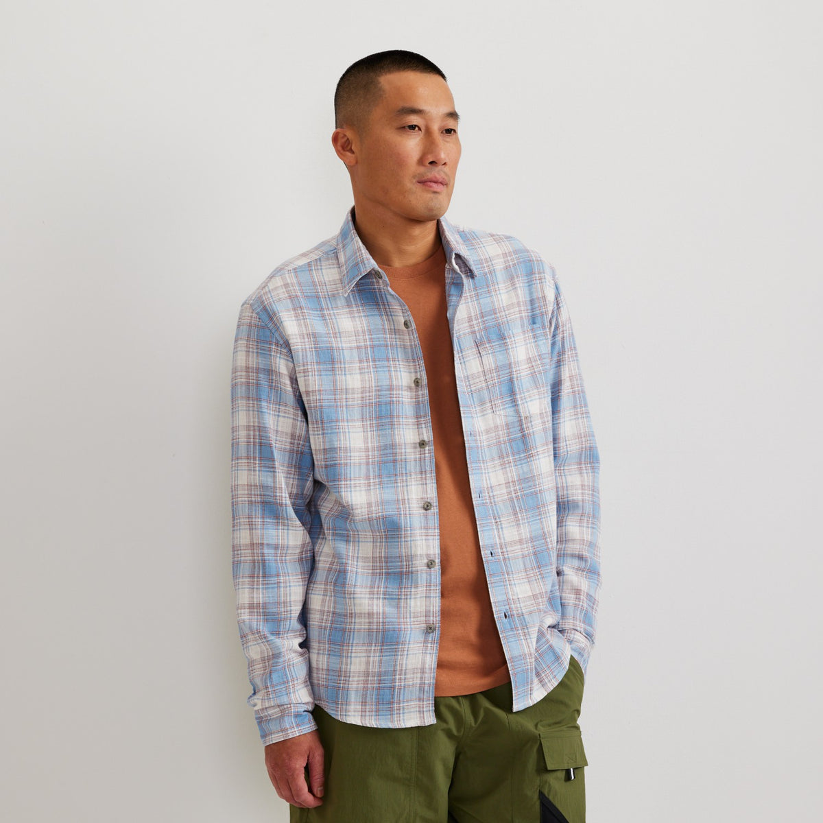 Eddie Bauer Men's LS Vintage Shirt