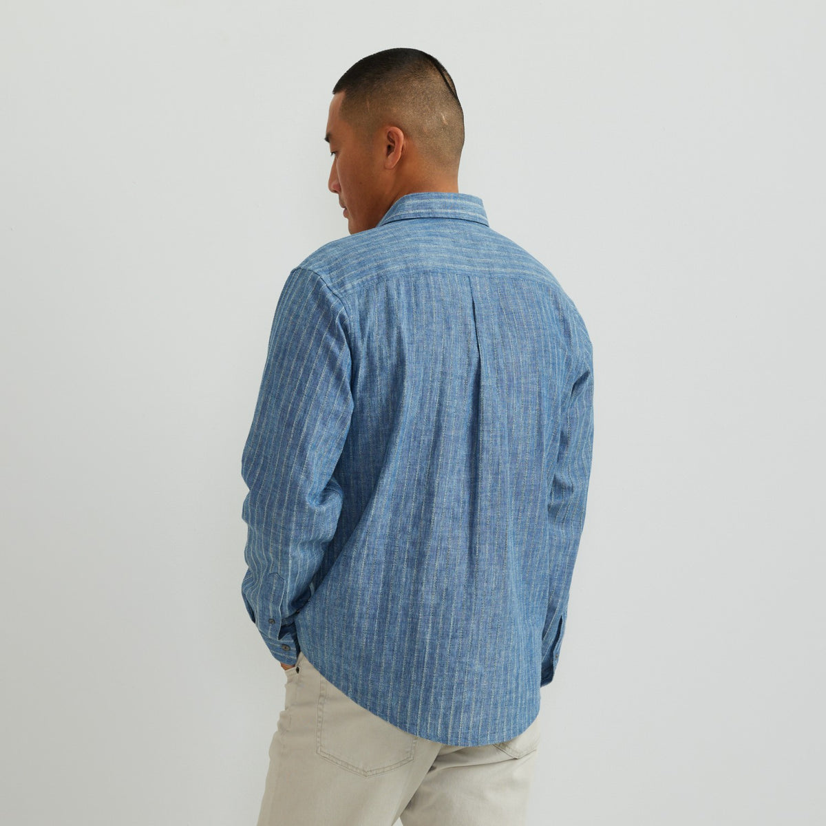 Eddie Bauer Men's LS Vintage Shirt