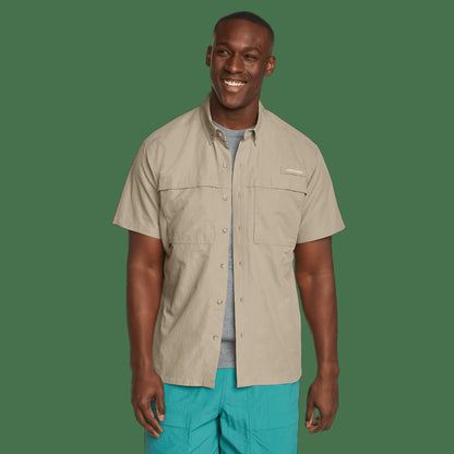 Eddie Bauer Men's SS Rainier Ripstop Shirt
