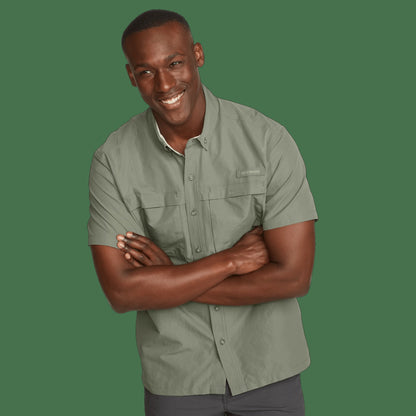 Eddie Bauer Men's SS Rainier Ripstop Shirt